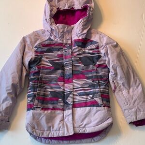 Columbia Omni heat XXS Kids Hooded Jacket - Purple and Pink